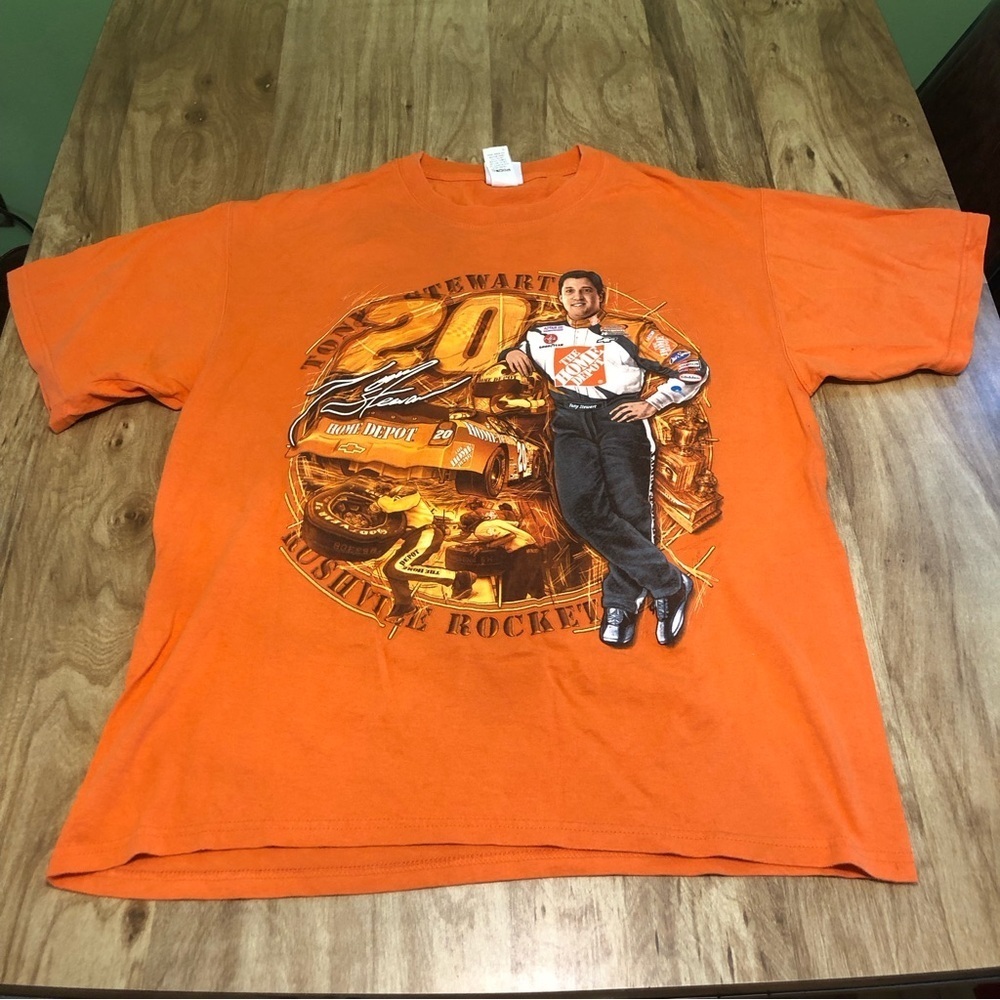 3/$25 Vintage NASCAR Tony Stewart #20 Double Sided Orange Large Chase Authentic